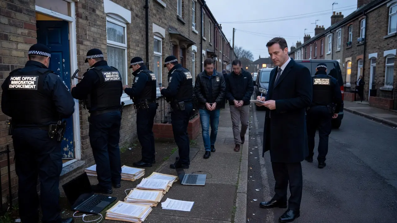 Home Office Arrests Three Over Alleged Fake Asylum Claim Scheme