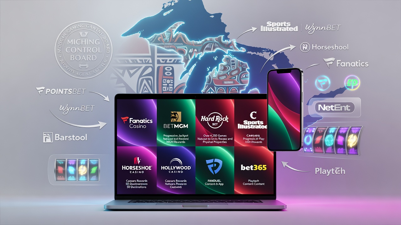 Michigan's Online Casino Market Expands With New Licensed Entrants