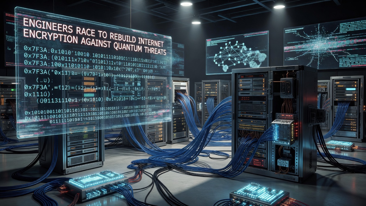 Engineers Race to Rebuild Internet Encryption Against Quantum Threats