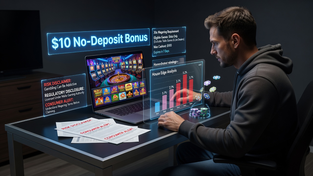 What a $10 No-Deposit Bonus Actually Offers Casino Players