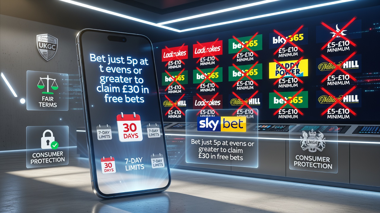 Sky Bet's £30 Welcome Offer Signals Shift Toward Low-Barrier Sign-Ups