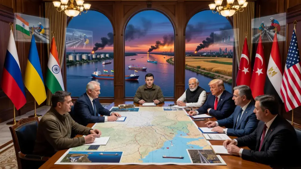 Four Nations Offer to Mediate Narrow Truce in Russia-Ukraine War