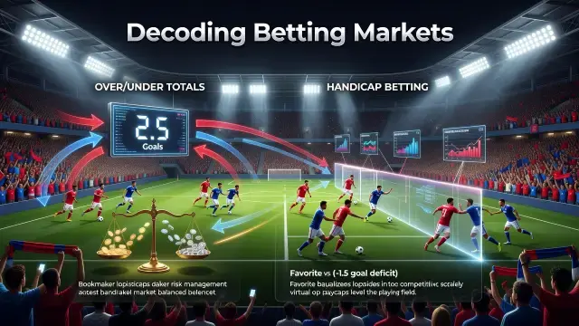 Decoding Betting Markets: What Over/Under and Handicap Odds Really Mean